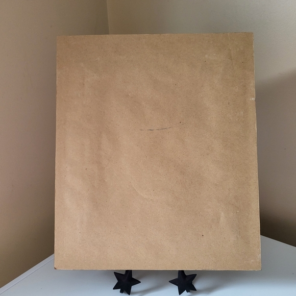 Handmade Primitive Christmas Theme Cross Stitch Sampler - Picture 7 of 15